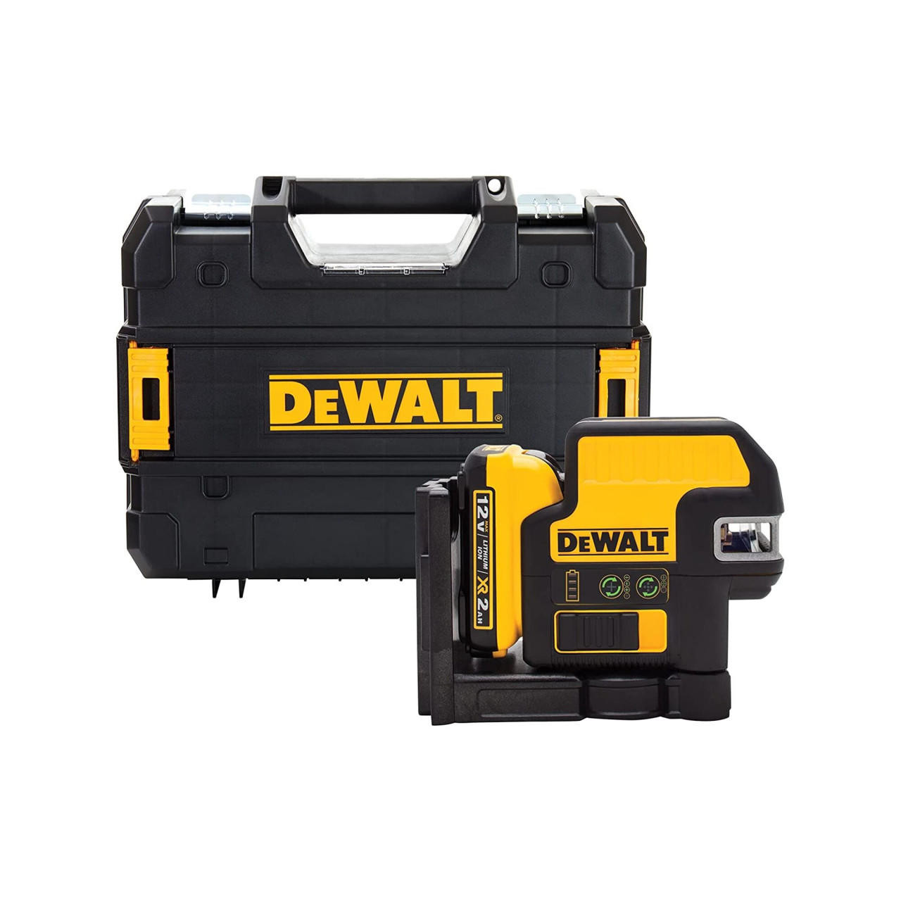 DEWALT 12V Max Line Laser 5 Spot Cross Line Green DW0825LG