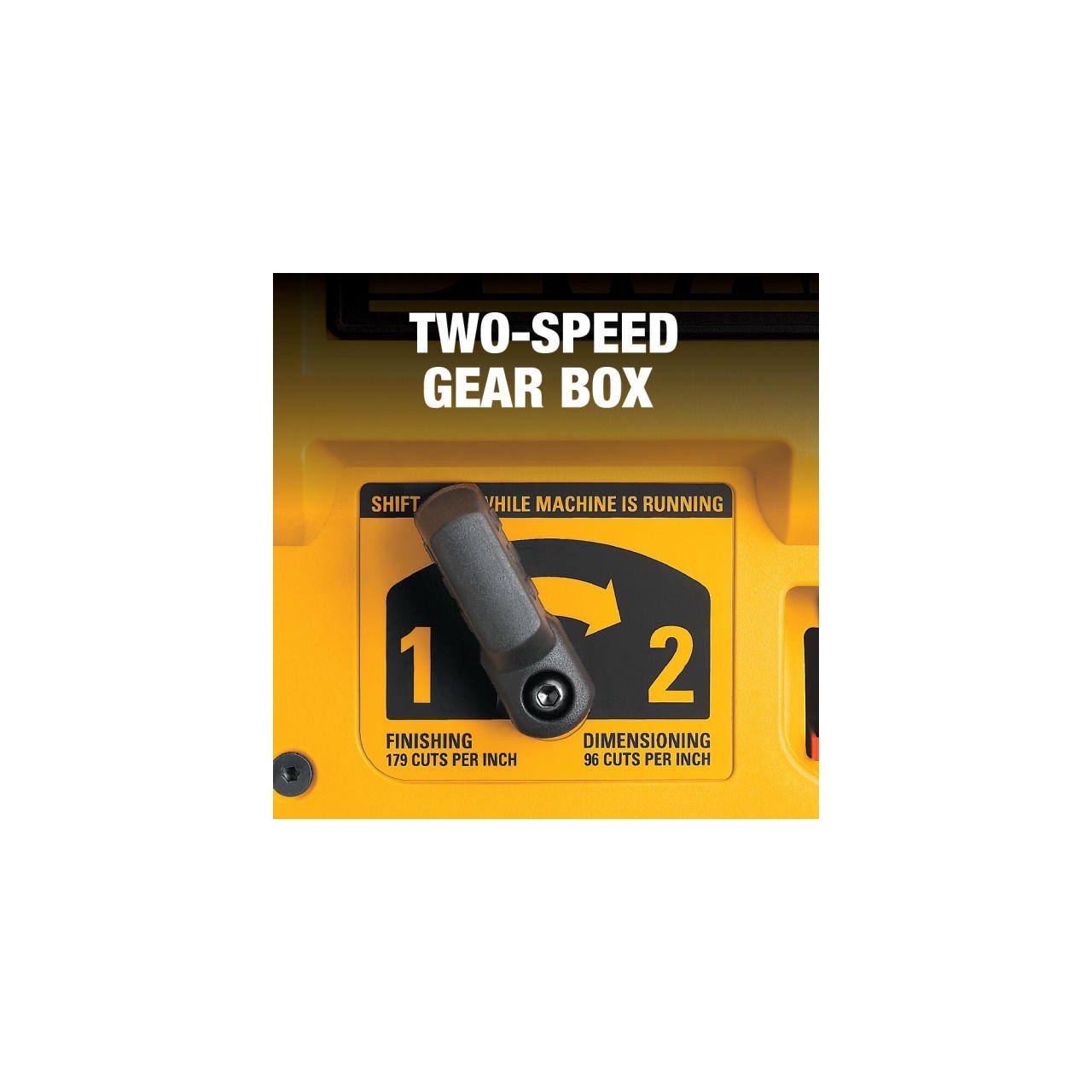 Dewalt DEWALT 13 in. Three Knife, Two Speed Thickness Planer DW735X 