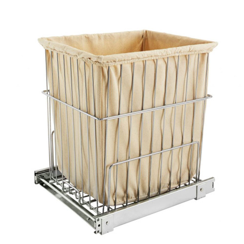 Rev-A-Shelf Pullout Wire Hamper Chrome HRV-1520 S CR