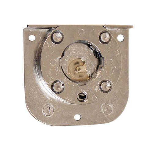 Compx Security Products Compx C8161 lock housing supplied with cylinder removal key and mounting screws. 