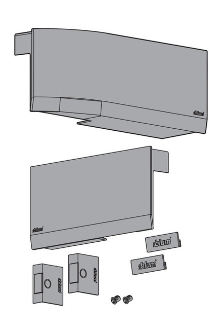  Blum 23K8000.NA Servo Drive Cover Cap and Switch assembly for Aventos  HK TOP 3 Finishes 