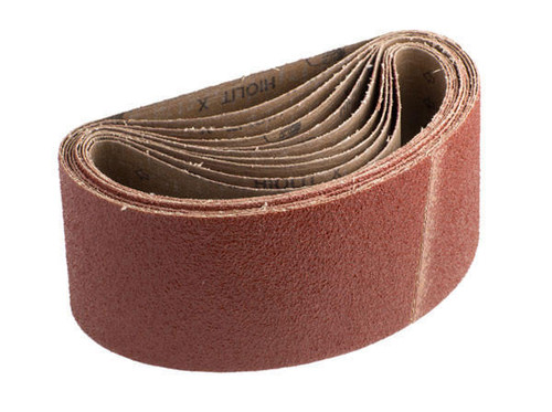  MIRKA HIOLIT XO 4 x 24" T-Joint Belts 36 GRIT - 220 GRIT 