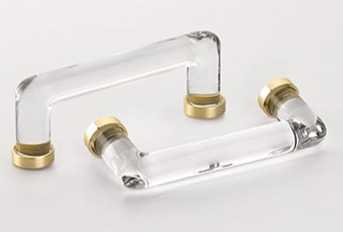  EMTEK Modern Glass 4" Pull 
