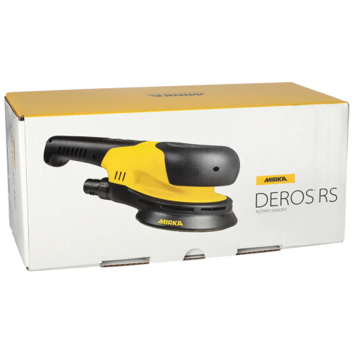 Mirka® DEROS RS 600XCV 6" Rotary Sander Box Packed Discounted in cart, Free Shipping, No Tax!