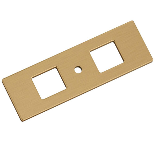  Amerock Medora 3-11/16 inch (94mm) Length 1-3/16 inch (30mm) Width Knob Backplate BP37780 