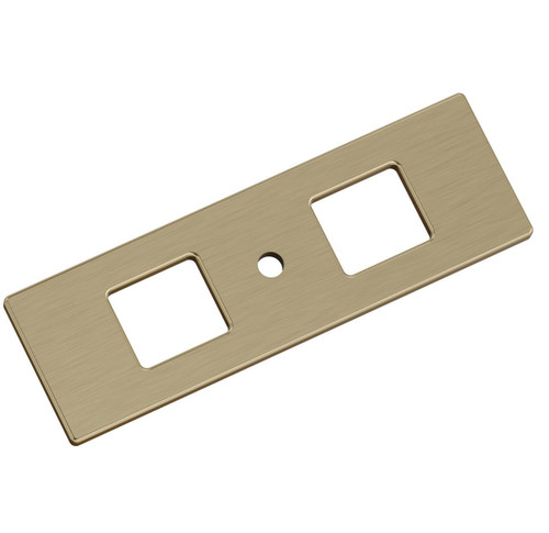  Amerock Medora 3-11/16 inch (94mm) Length 1-3/16 inch (30mm) Width Knob Backplate BP37780 