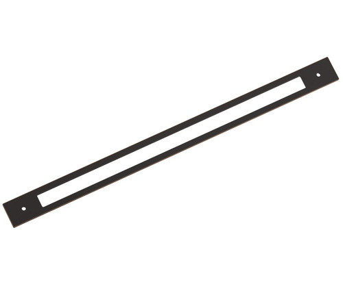  Amerock Medora 18 inch (457mm) Center-to-Center Appliance Pull Backplate  BP37790 