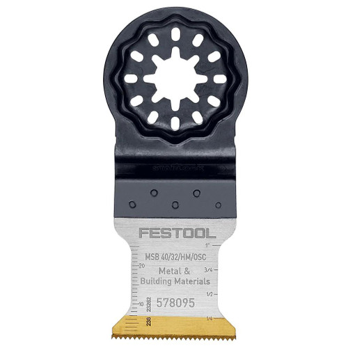 Festool FESTOOL 578095 MSB 40/32/HM/OSC Carbide saw blade 