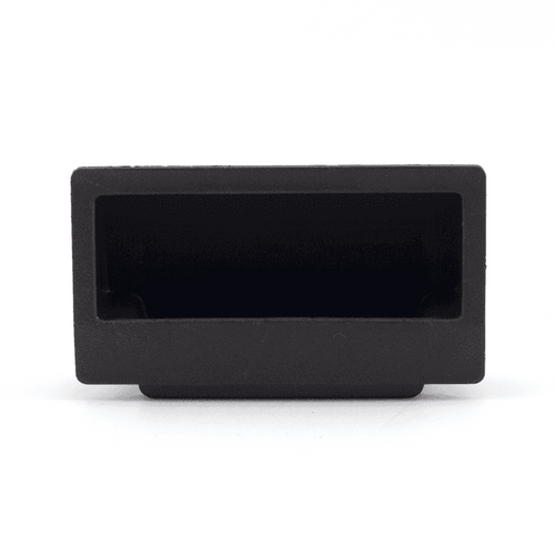 Sugatsune AT-70 Snap-in type recessed pulls for sheet metal thickness 0.8 mm.