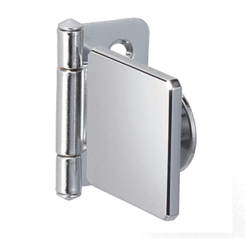 Sugatsune GH-34-0CR-K GLASS DOOR HINGE INSET Square Plate Door Thickness 4-6mm (8.8lb per Pair Max)