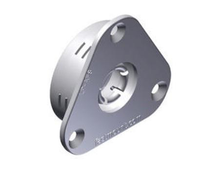 Sugatsune SUGATSUNE LP-AF8A Low Profile AUTO FIT Lateral adjustment for use with curved panels 