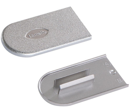 Lamello 186350C Cabineo Cover Cap METALLIC SILVER 100pcs 