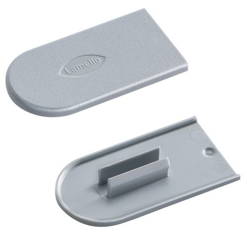  Lamello 186350F Cabineo Cover Cap WINDOW GREY 100pcs 