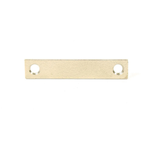 Compx Security Products CompX National C2005 flat strike, 1-15/16" x 3/8", no bolt hole Bright Nickel or Bright Brass 