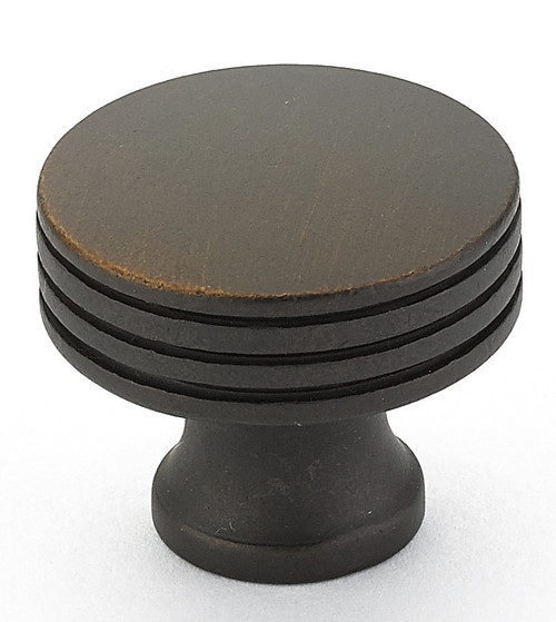 Schaub Menlo Park Series Round and Grooved 1-1/4" Knobs
