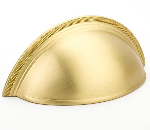 Schaub Atherton Cup Pull  Plain Surface, Knurled Edges