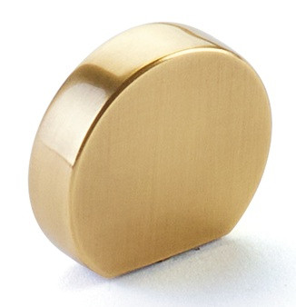 Schaub Cafe 1" Modern Oval Knob 1" Width and 7/8" Center to Center