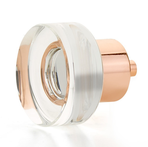 Schaub City Lights 56 Series 1-3/8" Diameter Round Glass Cabinet Knobs