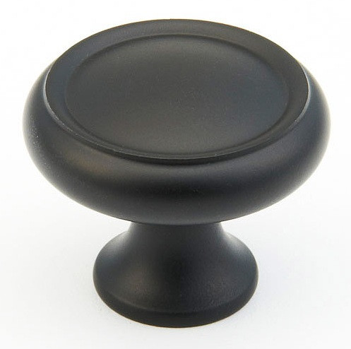Schaub Country and Traditional 1-1/4" Diameter Rimmed Round Knobs