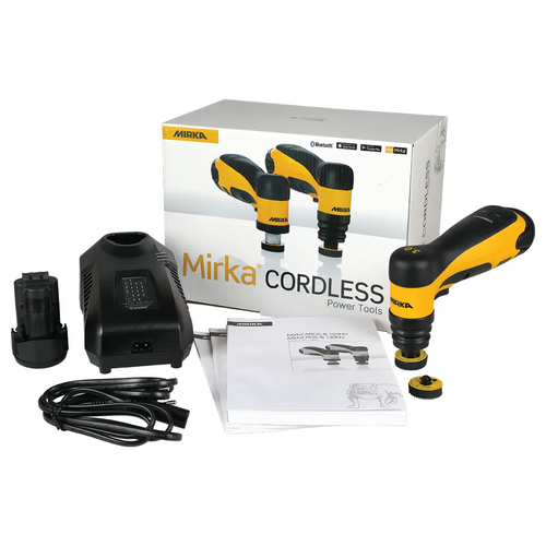 Mirka AOS130-B 1.25" Angled Orbital Battery Operated Sander, 3mm orbit Free Shipping, No Tax! Discounted in cart