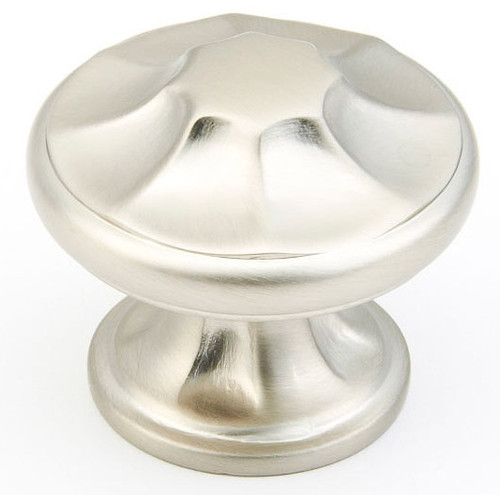 Schaub Empire 1-3/8" Diameter Round Dish Faced Knobs