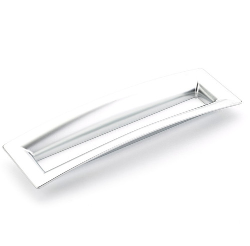 Schaub Finestrino Pull,  Flared Rectangle, Overall: 7" x 2-1/8", 6-5/16" (160mm) center to center