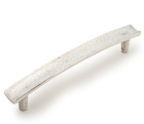 Schaub Martello, Pull, Square End Arched, 8-13/16" 224 mm center to center, Natural - Unlacquered Living Finish