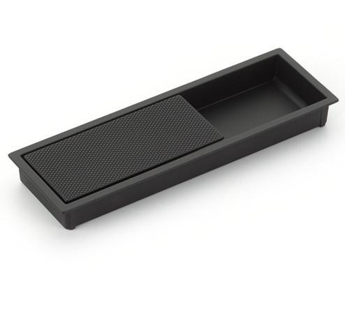  Schaub MODO, Recessed Pull, 6-1/4" x 2" Overall Base Dimensions: 6-1/8" x 1-7/8" 