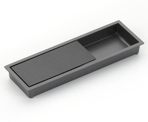  Schaub MODO, Recessed Pull, 6-1/4" x 2" Overall Base Dimensions: 6-1/8" x 1-7/8" 