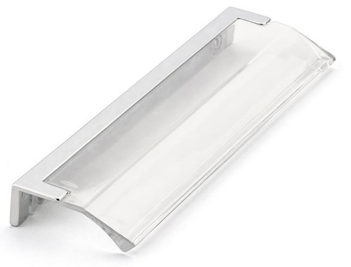 Schaub Positano Edge Pull 5-1/16" Center to Center 6-1/4" Overall Width