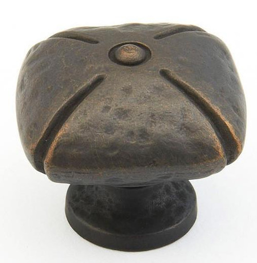  Schaub Siena 1-1/2" Diameter Square Knobs 