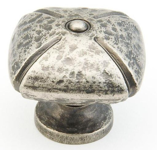  Schaub Siena 1-1/2" Diameter Square Knobs 