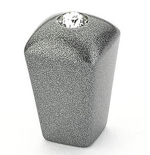  Schaub Skyevale 1/2" Diameter Square Knobs with a Inserted Crystal 