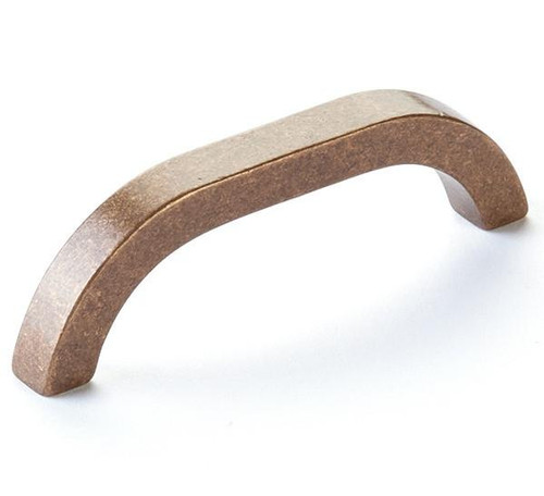  Schaub Turno Arch Style Pulls in a 4" Center to Center Cast Bronze Material 