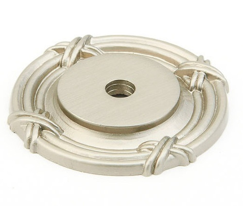 Schaub Symphony Elegance Versailles Solid Brass Knob Backplate