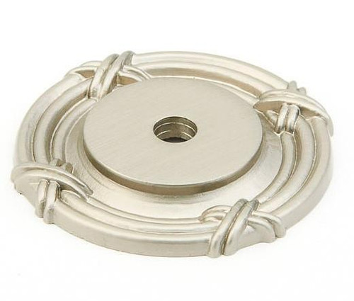  Schaub Symphony Elegance Versailles Solid Brass Knob Backplate 