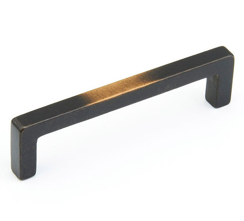 Schaub Vinci Pull 4" Center to Center  Cast Bronze