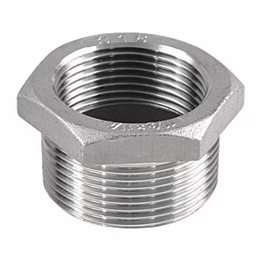 Aqualine Stainless Steel Hex Reducer Bushings 304 Material 1/8" thru 4" 