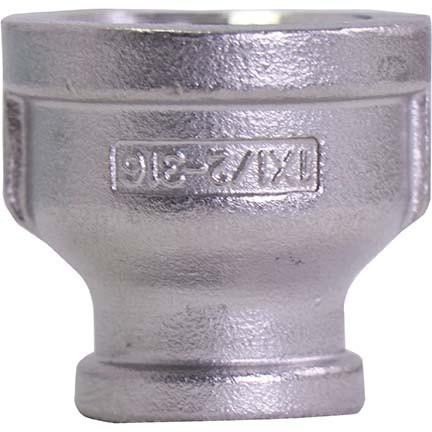 Aqualine Stainless Steel Reducer Couplings 304 Material 1/8" thru 4" 