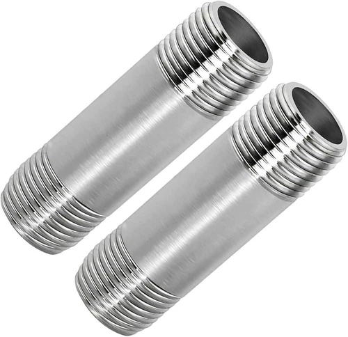 Aqualine 1/2" 304SS Stainless Steel Pipe Nipples 