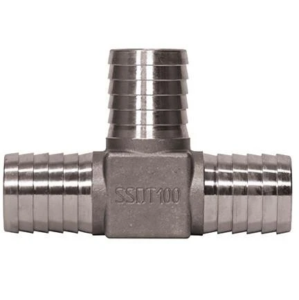A.Y. McDonald Stainless Steel Insert Tees 3/4" thru 1/1/4" 