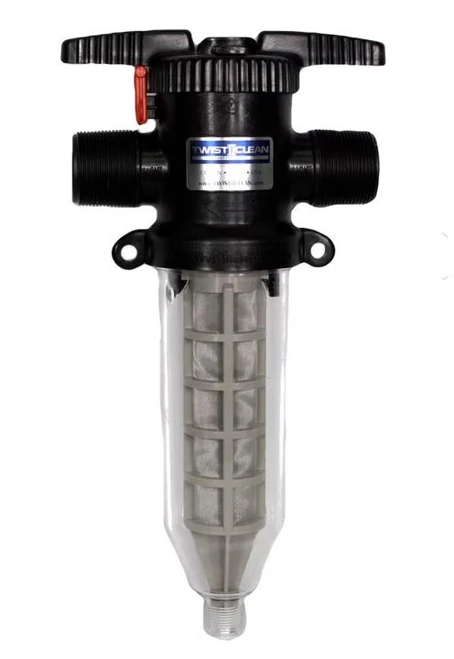 TwistIIClean 1-1/2" TwistllClean Filter Assemblies 30Mesh - 200 Mesh 