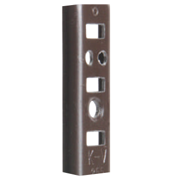 Knape & Vogt 255 Brown Shelf Standards 18" thru 84"
