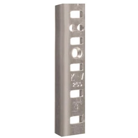  Knape & Vogt 255 Aluminum Natural Finish Shelf Standards 12" thru 84" 