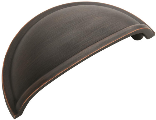 Amerock BP53010 CUP PULLS 3in(76mm) Center-To-Center Cup Pull Amerock BP53010 CUP PULLS 3in(76mm) Center-To-Center Cup Pull