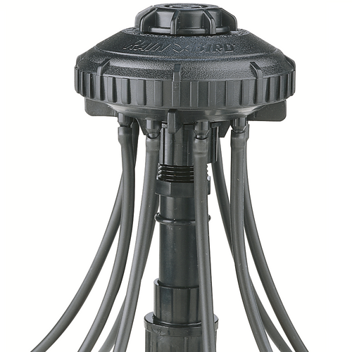 RainBird XBD80 - Xeri-Bird 8 Multi-Outlet Emission Device with Filter & 7 Removable Port Plugs