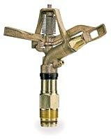 Buckner-Superior Buckner AI120 1-1/4" Bearing FULL CIRCLE Over Under Nozzle Brass Impact Head 