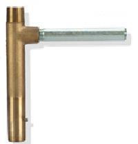 Buckner-Superior Buckner QB5RK10 1" NPT Male, Single lug Quick Coupling Valve Key 