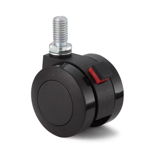  Sugatsune FP-45-NS, N TWIN WHEEL CASTER (THREADED BOLT TYPE) 