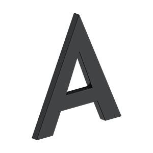  Deltana Hardware 4" LETTER B SERIES WITH RISERS, STAINLESS STEEL MATERIAL 